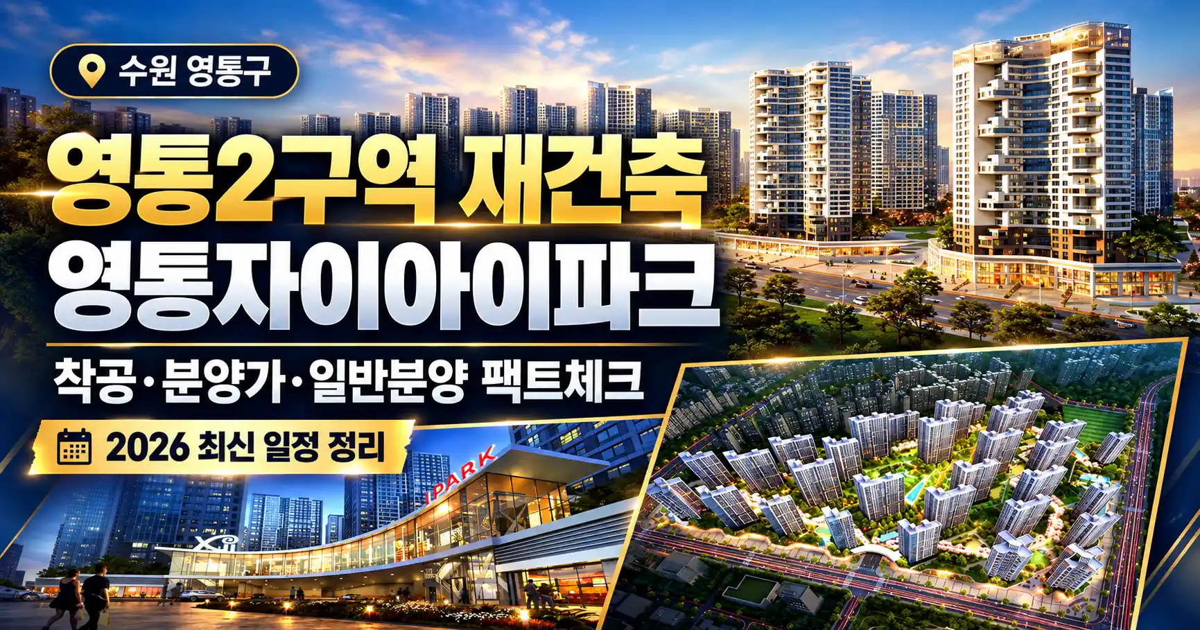영통2구역 재건축 영통자이아이파크